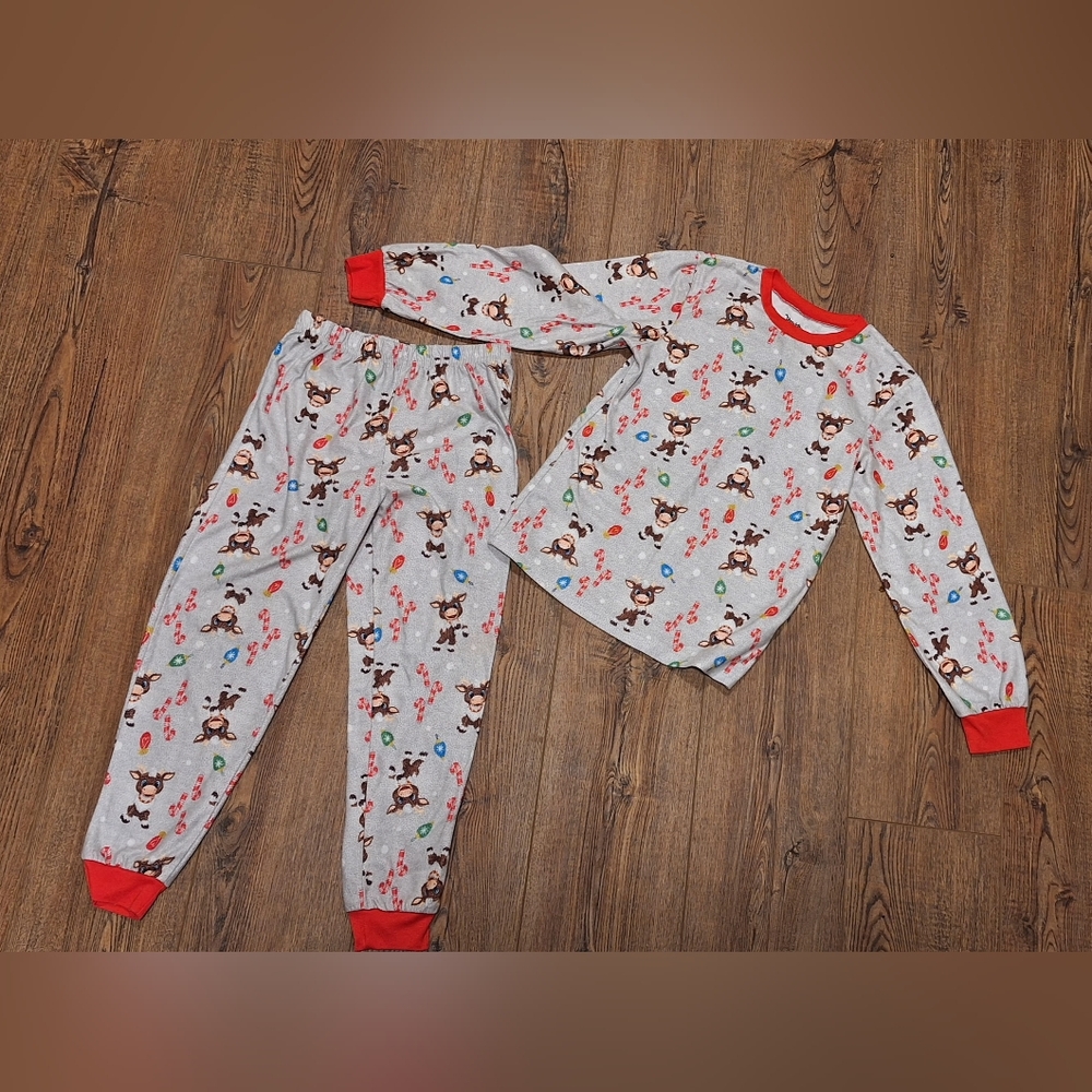 Reindeer In Here Kids Pajama Set -☆Size 8☆